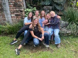 Some of the girls that went evangelizing